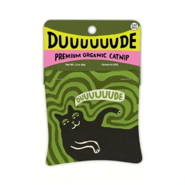 Blue Q Organic Catnip Cat Toy - DUUUUUUUUUUDE - Little Painter Art | Exploring the Endless Possibilities of Art Shop