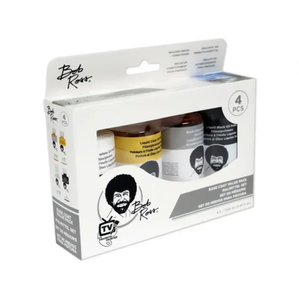 Bob Ross Base Coat Value Set (4 x 100ml) - Little Painter Art | Exploring the Endless Possibilities of Art Cheap