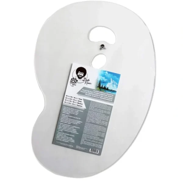 Bob Ross Clear Acrylic Palette - Little Painter Art | Exploring the Endless Possibilities of Art Store