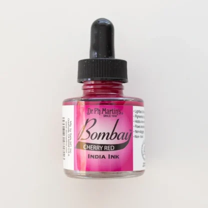 Bombay Ink Dr. Ph. Martin's Cherry Red - Little Painter Art | Exploring the Endless Possibilities of Art Flash Sale