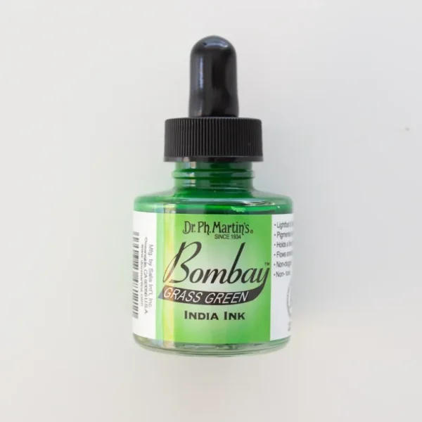 Bombay Ink Dr. Ph. Martin's Grass Green - Little Painter Art | Exploring the Endless Possibilities of Art Hot