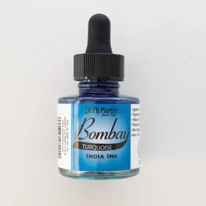 Bombay Ink Dr. Ph. Martin's Turquoise - Little Painter Art | Exploring the Endless Possibilities of Art Hot