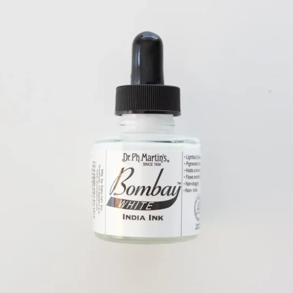 Bombay Ink Dr. Ph. Martin's White - Little Painter Art | Exploring the Endless Possibilities of Art Shop