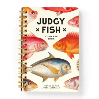 Brass Monkey Sticker Book - Judgy Fish - Little Painter Art | Exploring the Endless Possibilities of Art New