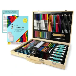 Bright Stripes iHeartArt Everything Art Case - Little Painter Art | Exploring the Endless Possibilities of Art Shop