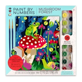 Bright Stripes iHeartArt Paint By Numbers - Mushroom Forest - Little Painter Art | Exploring the Endless Possibilities of Art Best Sale