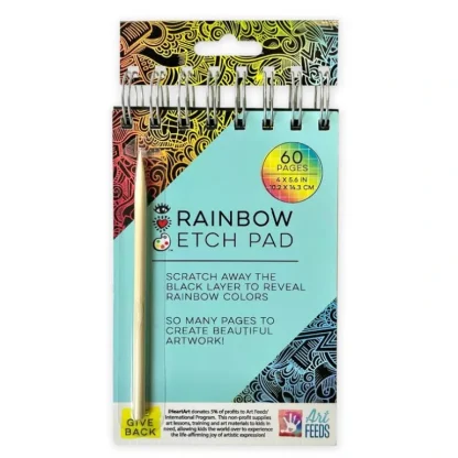 Bright Stripes iHeartArt Rainbow Etch Pad - Little Painter Art | Exploring the Endless Possibilities of Art Best