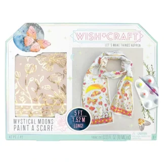 Bright Stripes Wish*Craft Mystical Moons Paint A Scarf - Little Painter Art | Exploring the Endless Possibilities of Art Online