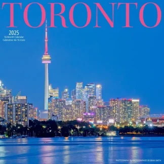 BrownTrout 2025 Wall Calendar - Toronto - Little Painter Art | Exploring the Endless Possibilities of Art New