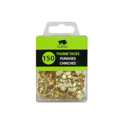 Buffalo Brass Thumbtacks - 150pk - Little Painter Art | Exploring the Endless Possibilities of Art Shop