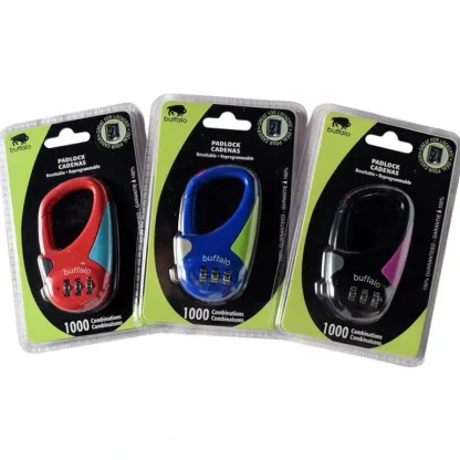 Buffalo Combination Lock 3-Digit Assorted Colour - Little Painter Art | Exploring the Endless Possibilities of Art Hot