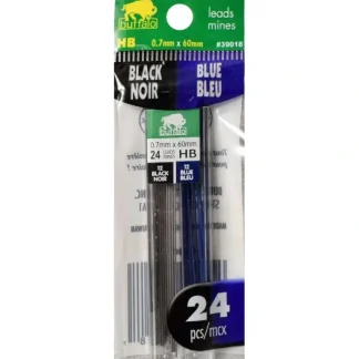 Buffalo Mechanical Pencil Leads - Blue & Black - Little Painter Art | Exploring the Endless Possibilities of Art Cheap