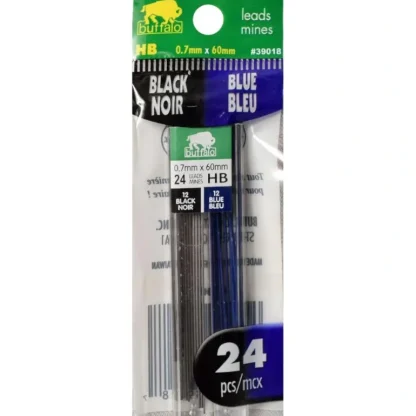 Buffalo Mechanical Pencil Leads - Blue & Black - Little Painter Art | Exploring the Endless Possibilities of Art Cheap
