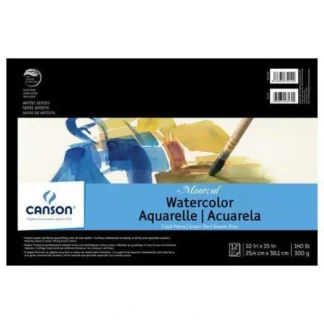 Canson Artist Series Montval Watercolour Pad 10x15" - Little Painter Art | Exploring the Endless Possibilities of Art Clearance