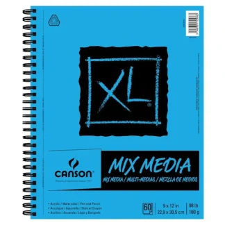 Canson XL Mixed Media Sketchbook 9"x12" - Little Painter Art | Exploring the Endless Possibilities of Art Shop