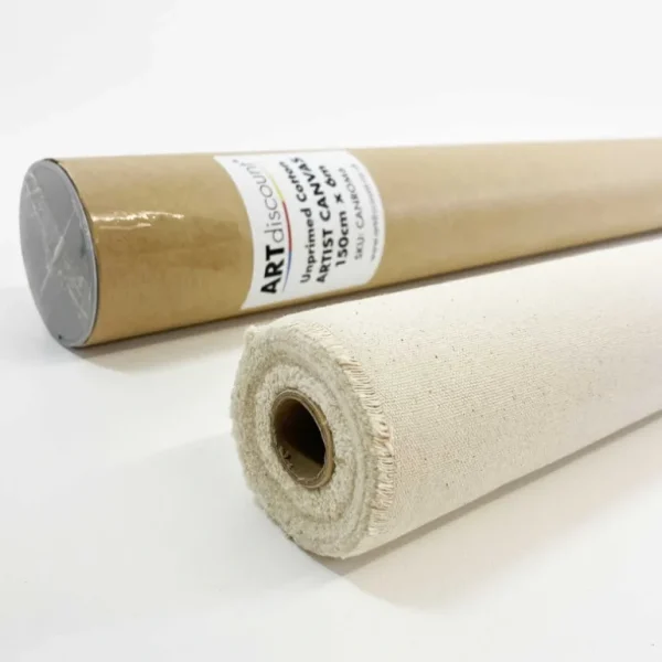 Canvas Roll 10oz - 1.5m x 6m UNPRIMED - Little Painter Art | Exploring the Endless Possibilities of Art Best
