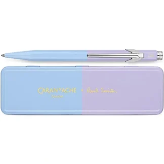 Caran d'Ache 849 Ballpoint Pen - Paul Smith Sky Blue & Lavender Purple - Little Painter Art | Exploring the Endless Possibilities of Art Best