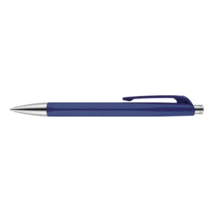Caran d'Ache 888 Infinite Ballpoint Pen, Night Blue w/ Blue Ink - Little Painter Art | Exploring the Endless Possibilities of Art Fashion
