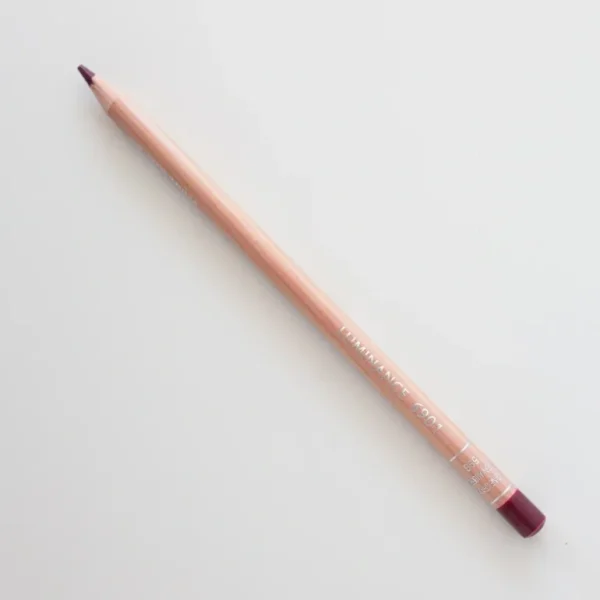 Caran d'Ache Luminance 6901 599 Crimson Aubergine - Little Painter Art | Exploring the Endless Possibilities of Art New
