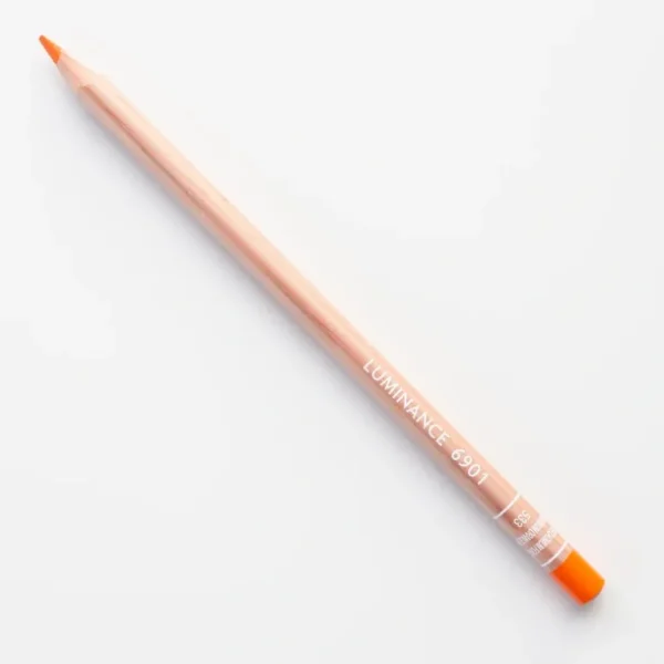 Caran d'Ache Luminance 6901 533 Dark Cadmium Orange - Little Painter Art | Exploring the Endless Possibilities of Art Store