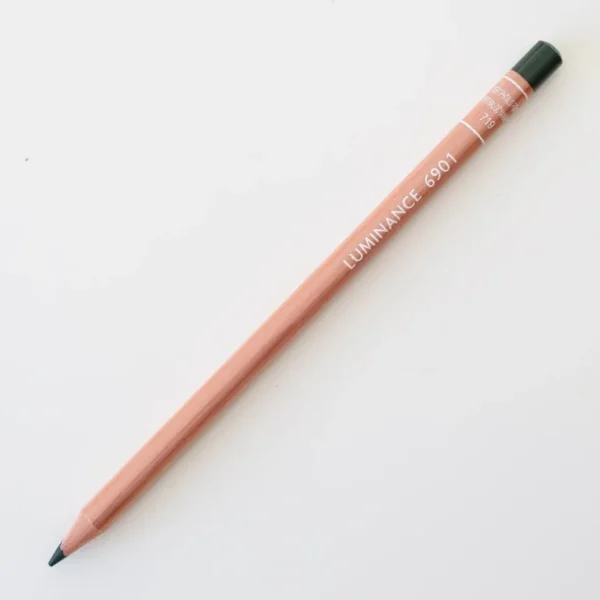 Caran d'Ache Luminance 6901 719 Phthalo green dark - Little Painter Art | Exploring the Endless Possibilities of Art Best