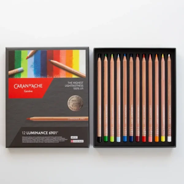 Caran d'Ache Luminance set 12 - Little Painter Art | Exploring the Endless Possibilities of Art Cheap