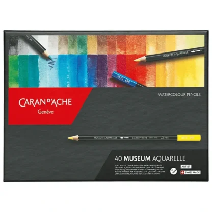 Caran d'Ache Museum Aquarelle Pencils - Set of 40 - Little Painter Art | Exploring the Endless Possibilities of Art Best Sale