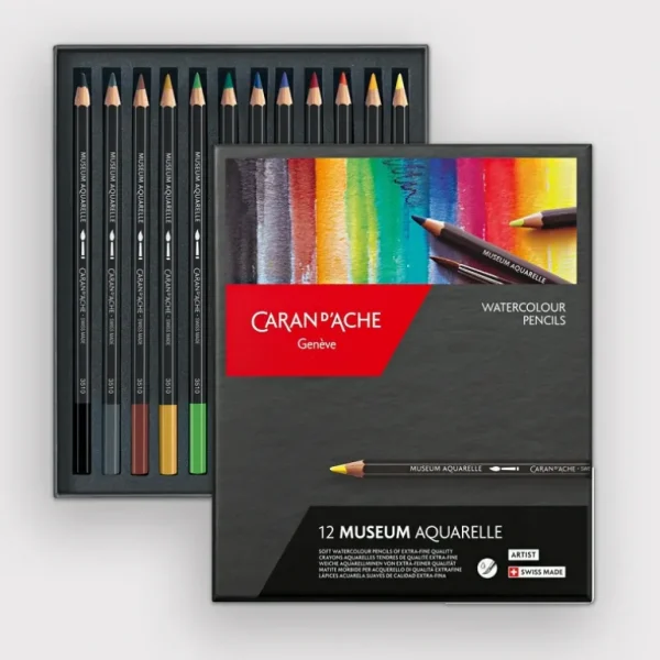 Caran d'Ache Museum set 12 - Little Painter Art | Exploring the Endless Possibilities of Art Fashion