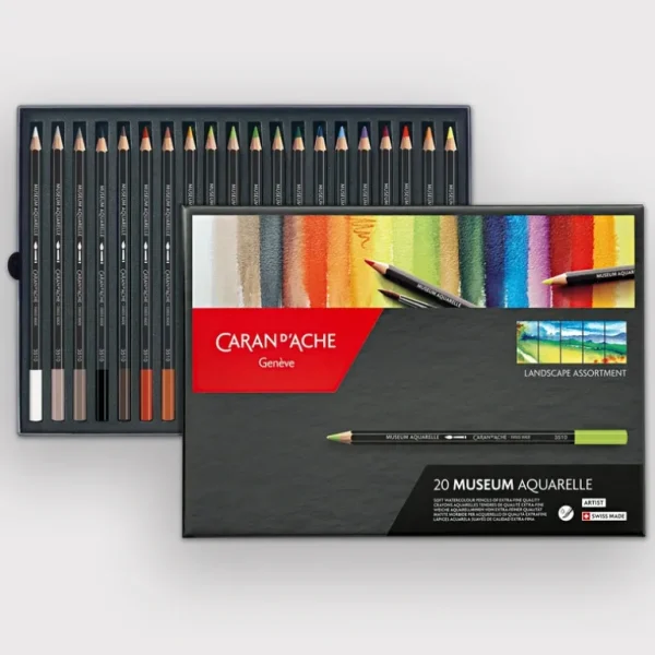 Caran d'Ache Museum set 20 Landscape - Little Painter Art | Exploring the Endless Possibilities of Art Hot