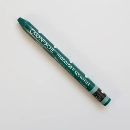 Caran d'Ache Neocolor II 229 Dark Green - Little Painter Art | Exploring the Endless Possibilities of Art Shop