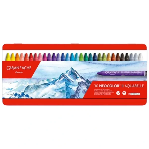 Caran d'Ache Neocolor II Watersoluble 30 Set - Little Painter Art | Exploring the Endless Possibilities of Art Outlet