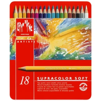 Caran d'Ache Supracolor Soft Aquarelle Pencils - Set of 18 - Little Painter Art | Exploring the Endless Possibilities of Art Best Sale