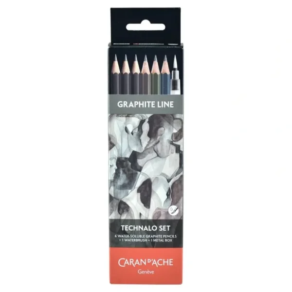 Caran d'Ache Technalo Watersoluble Graphite Set - Little Painter Art | Exploring the Endless Possibilities of Art Store