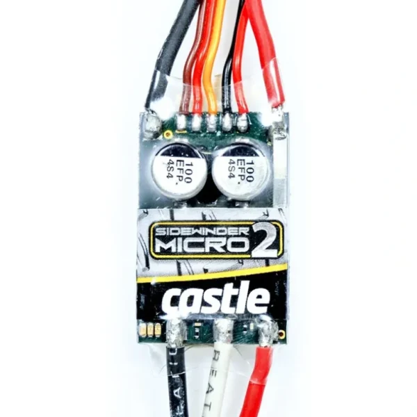 Castle Creations Sidewinder Micro 12.6V ESC, 2A Peak BEC - Little Painter Art | Exploring the Endless Possibilities of Art Best