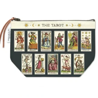 Cavallini Canvas Zipper Pouch - Tarot - Little Painter Art | Exploring the Endless Possibilities of Art Fashion