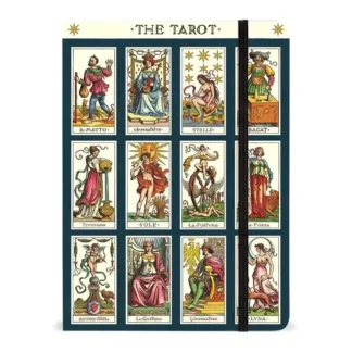 Cavallini Large Notebook with Elastic Closure - Tarot - Little Painter Art | Exploring the Endless Possibilities of Art Hot