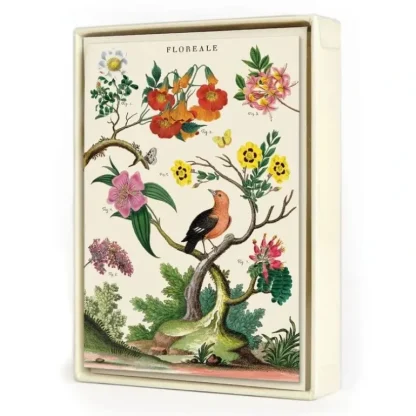 Cavallini Notecards 8pk - Floreale - Little Painter Art | Exploring the Endless Possibilities of Art Cheap