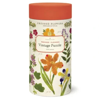Cavallini 1000pc Vinatge Puzzle - Pressed Flowers - Little Painter Art | Exploring the Endless Possibilities of Art New