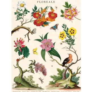 Cavallini Vintage Art Poster - Floreale - Little Painter Art | Exploring the Endless Possibilities of Art Outlet