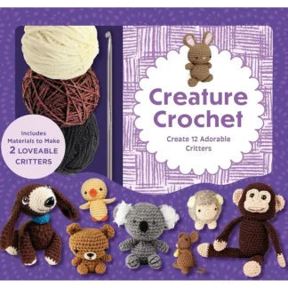Chartwell Books Creature Crochet Kit - Little Painter Art | Exploring the Endless Possibilities of Art Store