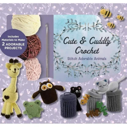 Chartwell Books Cute & Cuddly Crochet Kit - Little Painter Art | Exploring the Endless Possibilities of Art Cheap