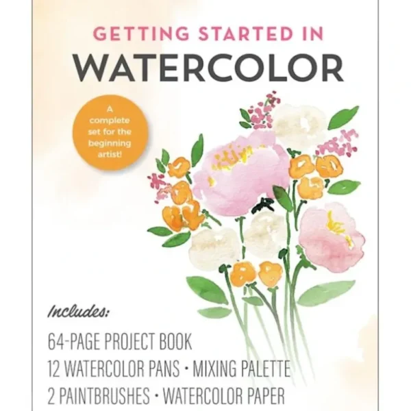 Chartwell Books Getting Started In Watercolor Kit - Little Painter Art | Exploring the Endless Possibilities of Art Outlet