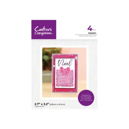 Christmas Present Stamp, Die and Stencil Set - Little Painter Art | Exploring the Endless Possibilities of Art Flash Sale