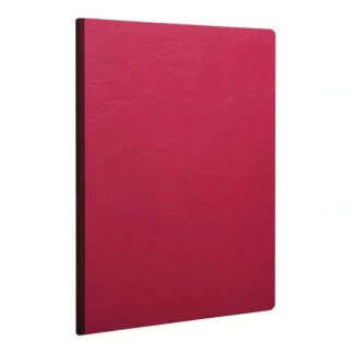 Clairefontaine Age-Bag A5 Clothbound Notebook Ruled, Red - Little Painter Art | Exploring the Endless Possibilities of Art Best