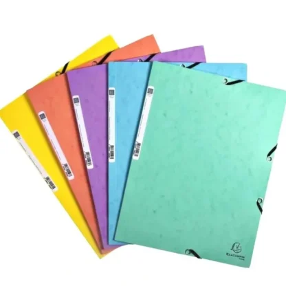 Clairefontaine Exacompta A4 Folder w/ Elastic Closure, Aquarel Colours 5pk - Little Painter Art | Exploring the Endless Possibilities of Art Sale