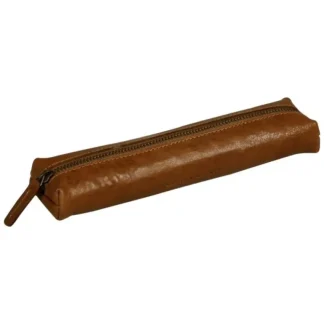 Clairefontaine Mini Leather Pencil Case, Cognac - Little Painter Art | Exploring the Endless Possibilities of Art Hot