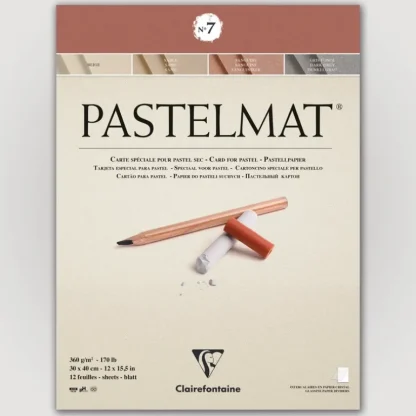 Clairefontaine Pastelmat N7 360g 30x40 12 sheets - Little Painter Art | Exploring the Endless Possibilities of Art Cheap