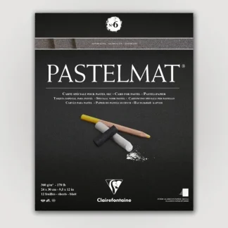 Clairefontaine Pastelmat N6 360g 24x30 antr 12 sheets - Little Painter Art | Exploring the Endless Possibilities of Art Online