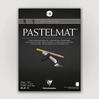 Clairefontaine Pastelmat N6 360g 18x24 antr 12 sheets - Little Painter Art | Exploring the Endless Possibilities of Art Best Sale