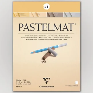Clairefontaine Pastelmat N1 360g 30x40 ass 12 sheets - Little Painter Art | Exploring the Endless Possibilities of Art Shop